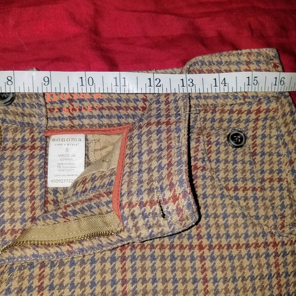 Vintage Sonoma cotton pencil skirt